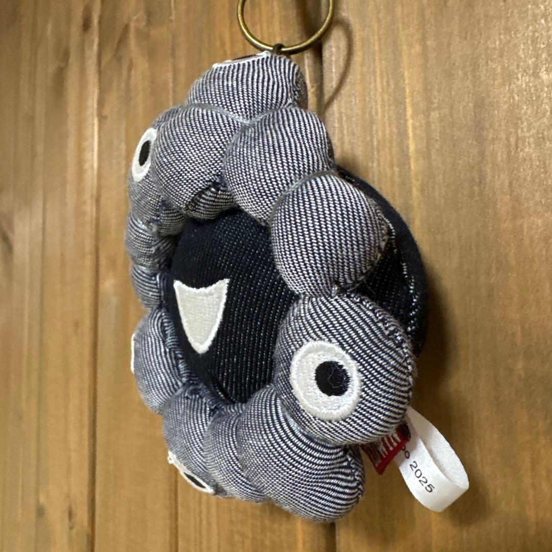 大阪関西万博 EDWIN×ミャクミャク デニム キーホルダー カラビナ付き