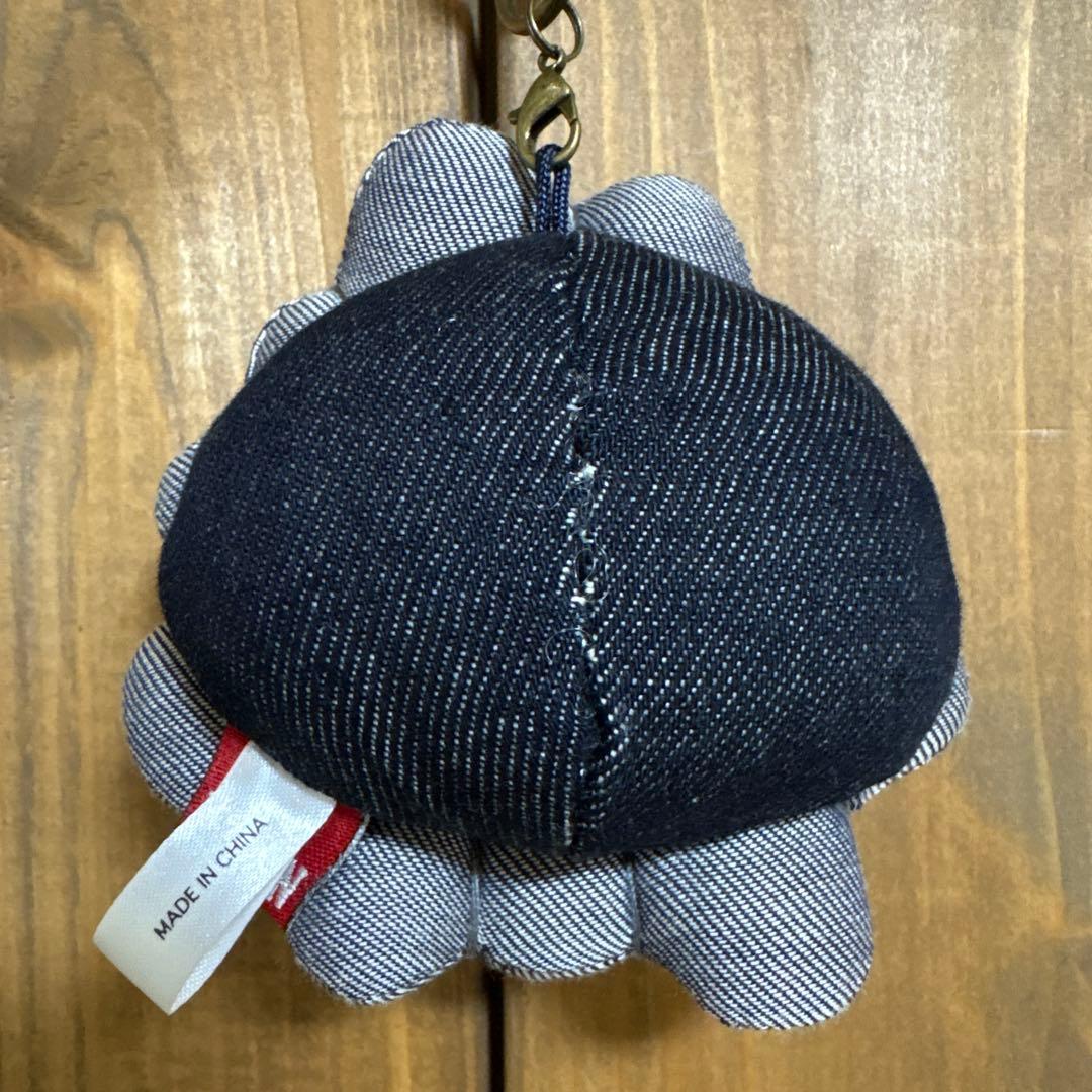 大阪関西万博 EDWIN×ミャクミャク デニム キーホルダー カラビナ付き