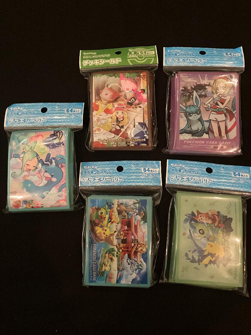 未開封 デッキシールド デッキケース セット スリーブ ポケモンカード