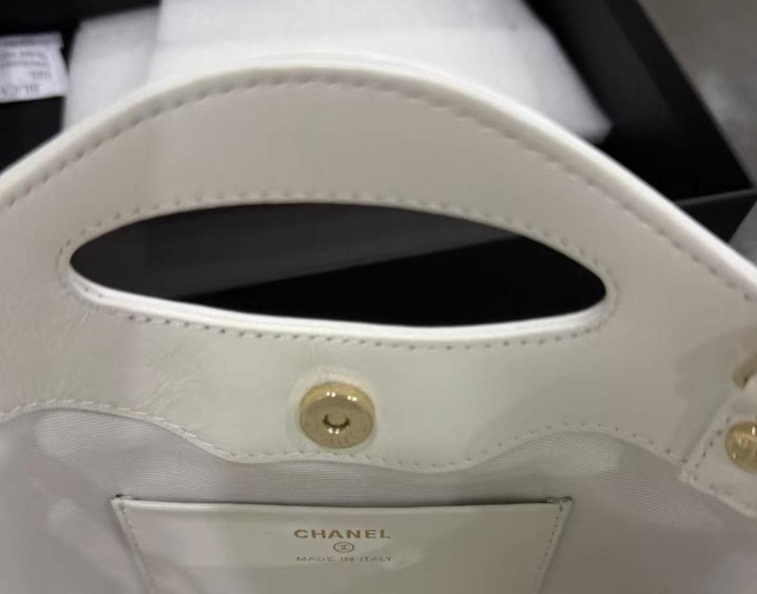 【美品】 非売品 ホワイト キルティングバッグ~~~~