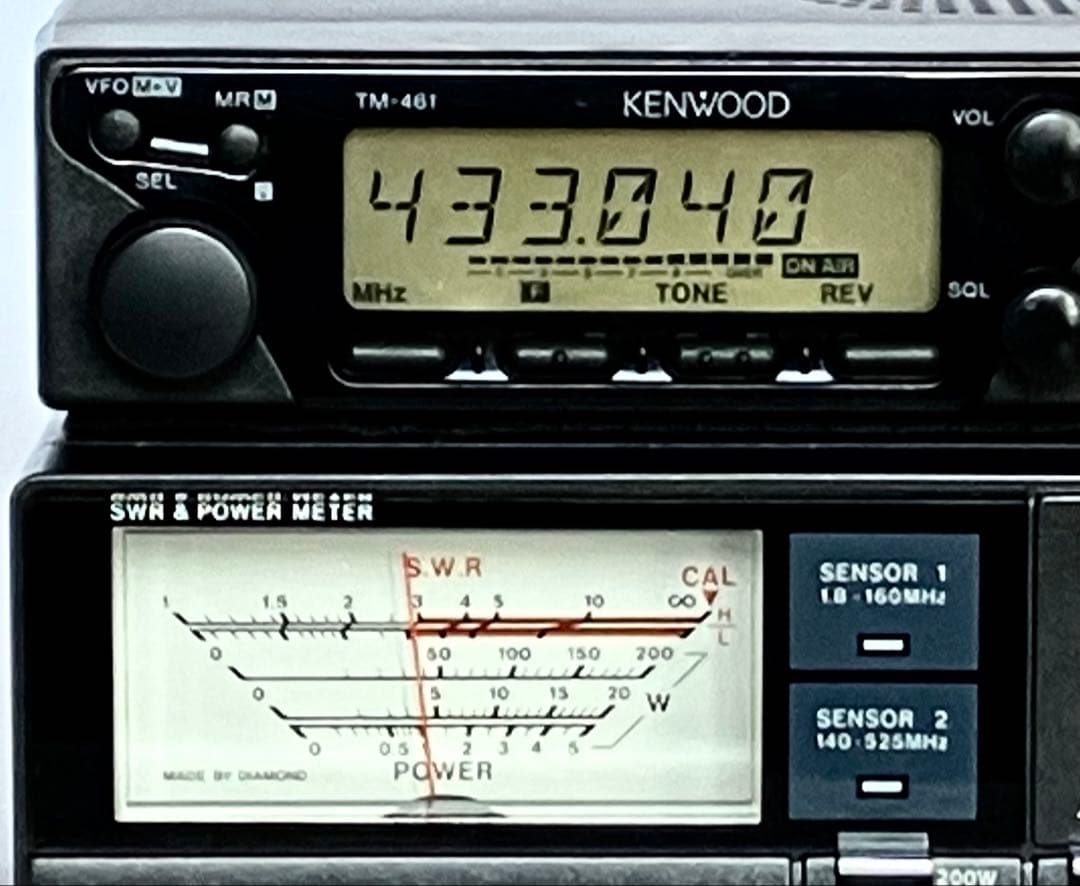 ケンウッドTM-461S 35w アマチュア無線機