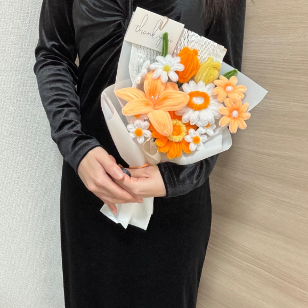 CHaaannn♡ᵕ̈*⑅専用　モールフラワー　ラベンダーミルク　ミントグリーン