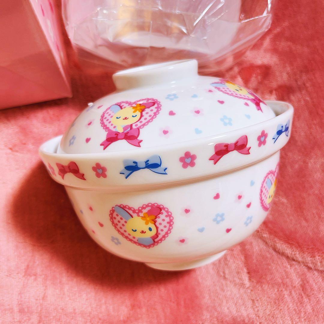希少レア　ウサハナ　ふた付きどんぶり　ティーポット　平成レトロ　サンリオ　ウサギ