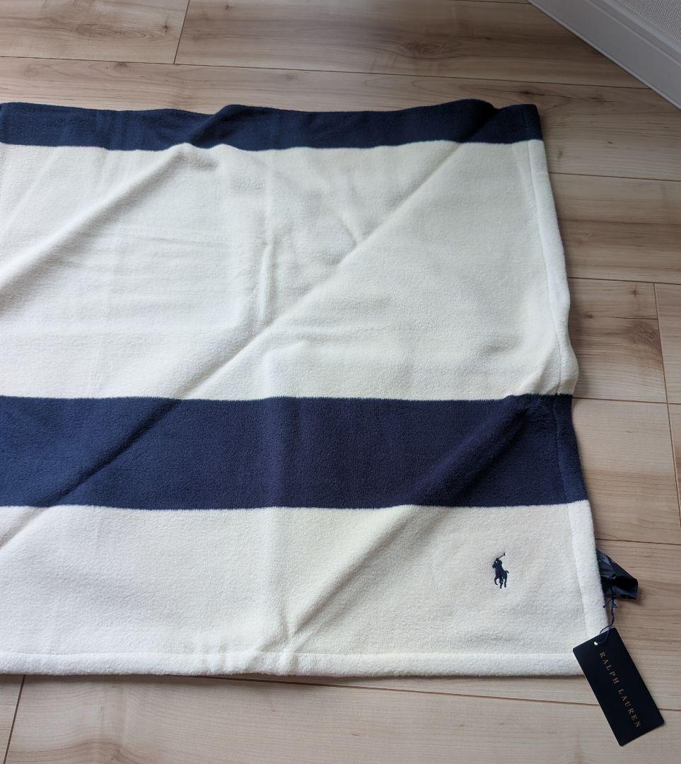 新品★ラルフローレン ハーフコットンブランケット 100✕140cm