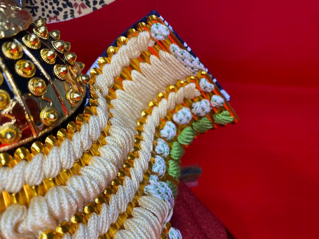 東京久月　五月人形　伊達政宗　兜飾り・甲冑師：玉鳳　作