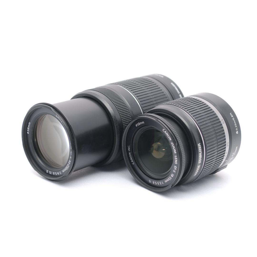 即購入1000円OFF Canon Kiss X9i 手ブレ補正 ダブルレンズ