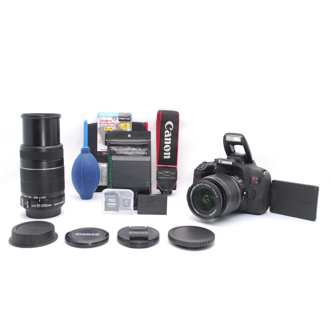 即購入1000円OFF Canon Kiss X9i 手ブレ補正 ダブルレンズ