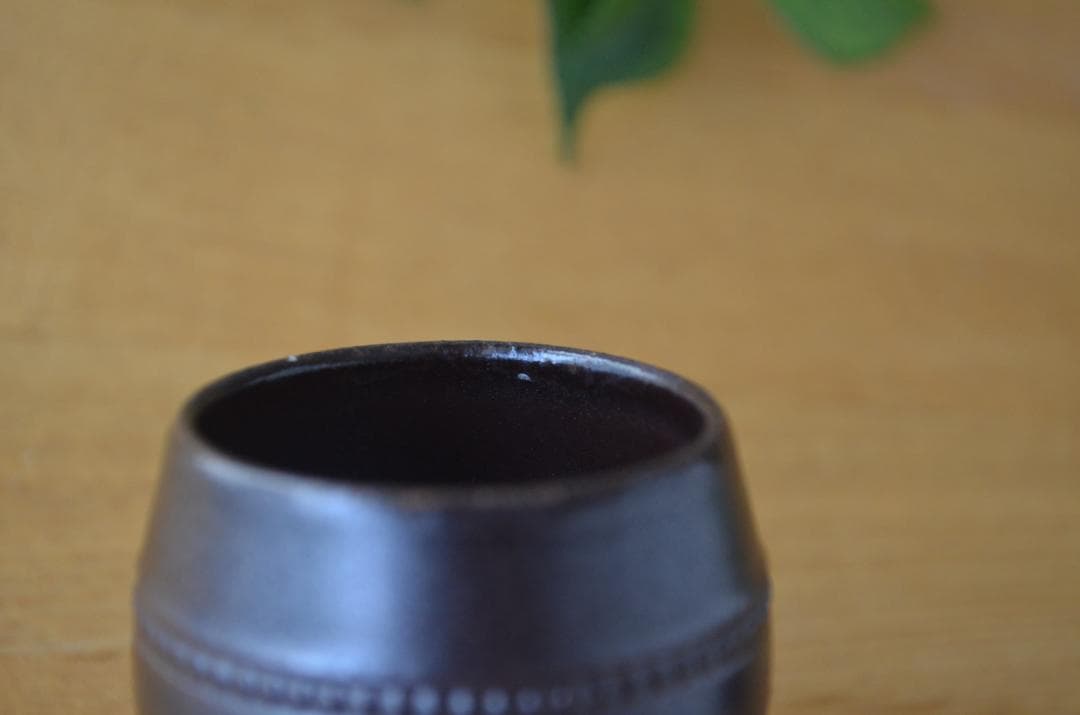 Hoganas/ホガナス●savoy/サヴォイ●ブラウン/エッグカップ2個