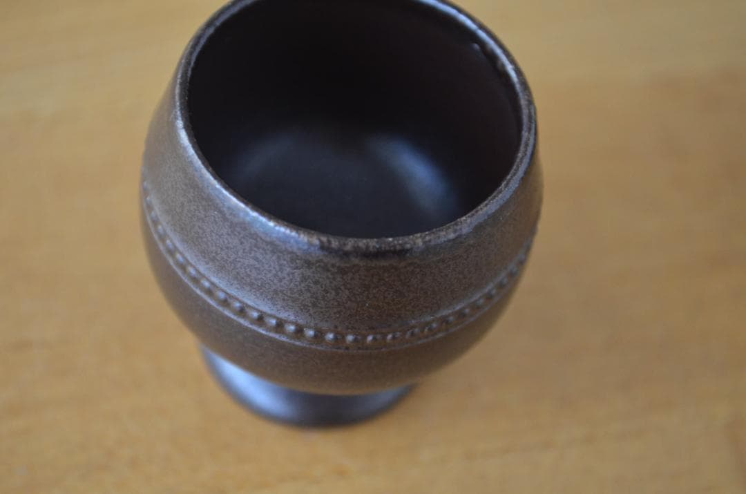 Hoganas/ホガナス●savoy/サヴォイ●ブラウン/エッグカップ2個