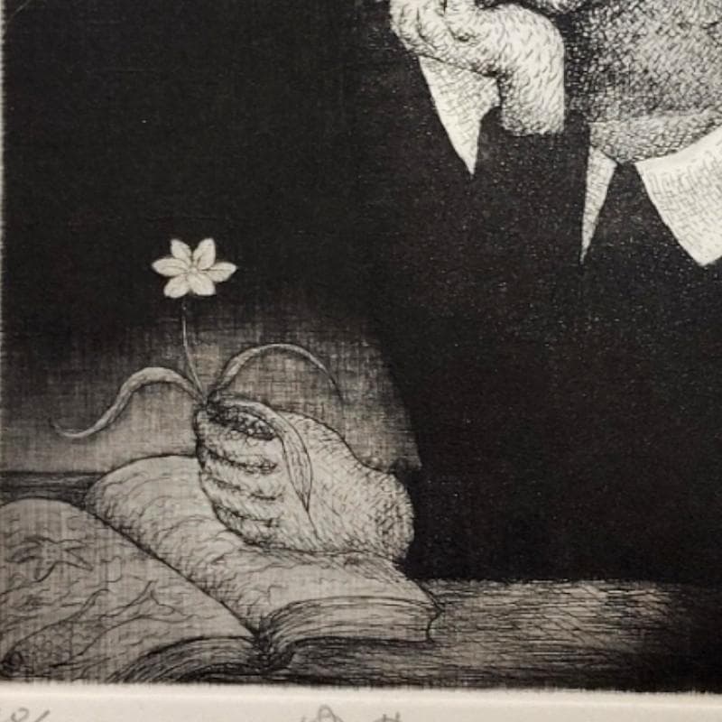 ☆早川 尚☆「ーゆめ－」銅板画　八ツサイズ　ED20/150　未使用!