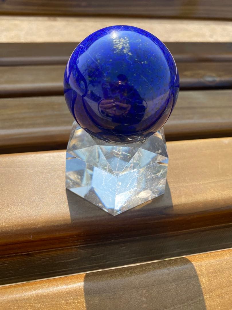 ラピスラズリ球体置物