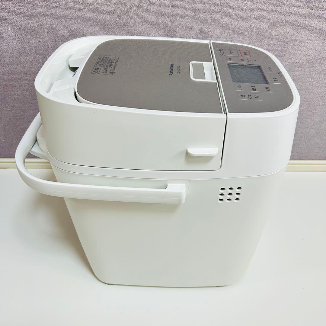 【未使用品】Panasonic ホームベーカリー 1斤 SD-MDX102-W