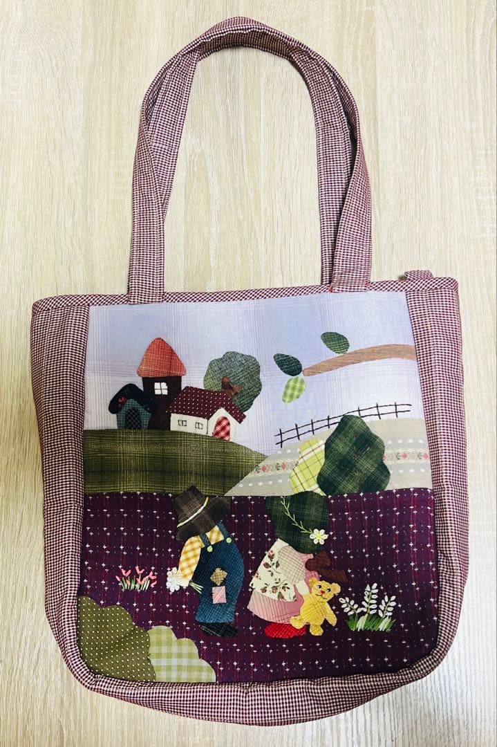 ★最終出品・新作大★スーちゃん＆ビリーくん＆くま★ハンドメイド　トートバッグ