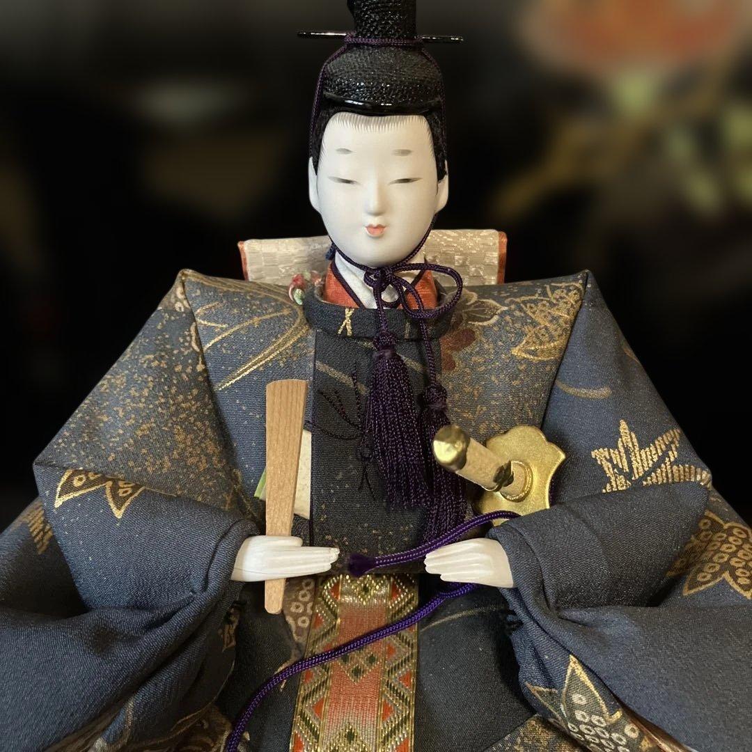 雛人形　秀峰作親王飾り① ※①②とセットで購入して下さい。