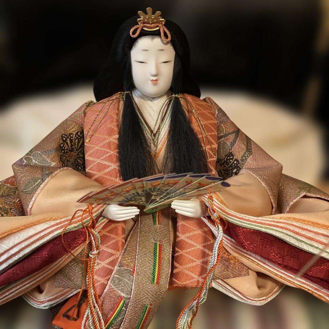 雛人形　秀峰作親王飾り① ※①②とセットで購入して下さい。