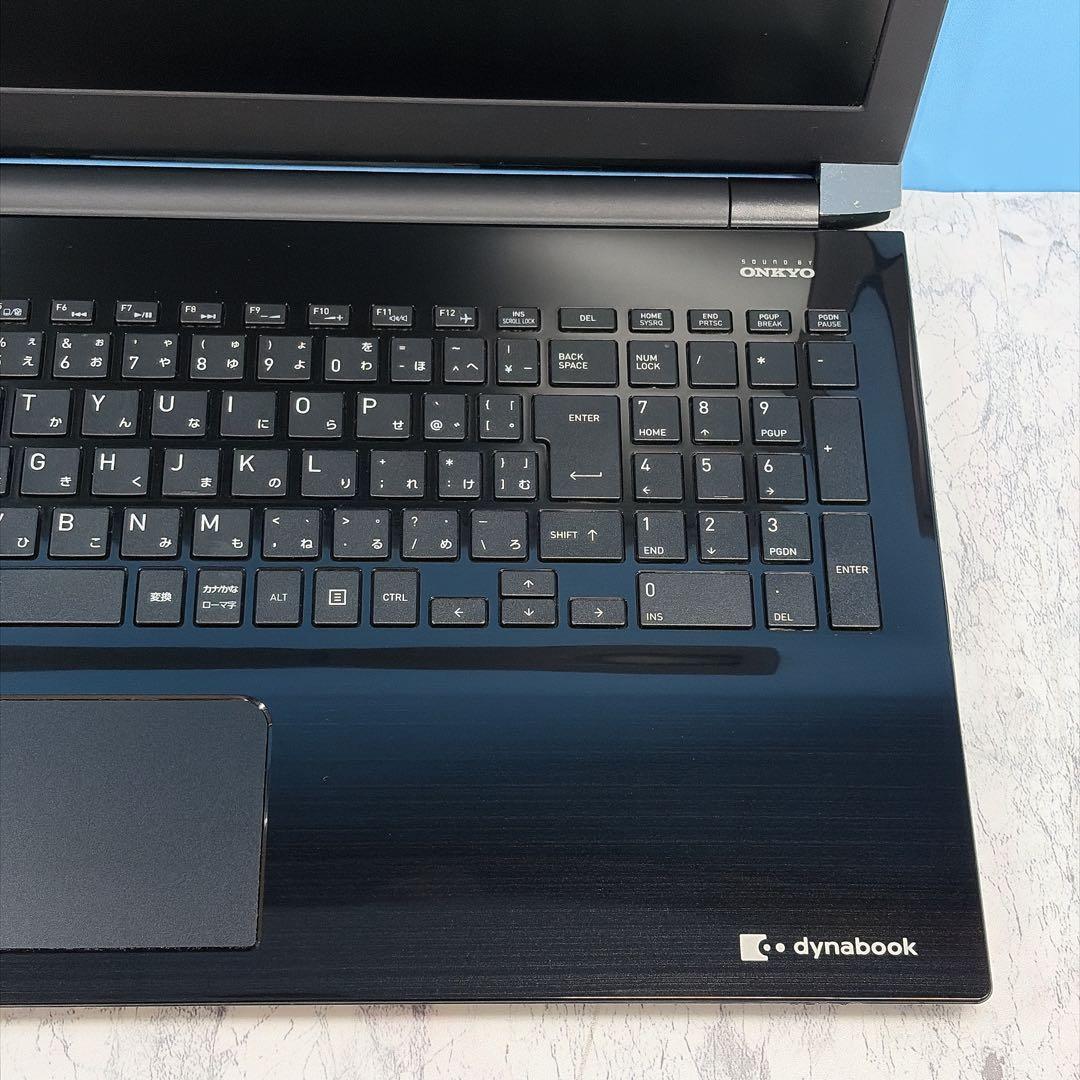 第7世代✨Win11✨オフィスカメラ✨ダイナブック✨ブラック✨東芝ノートパソコン
