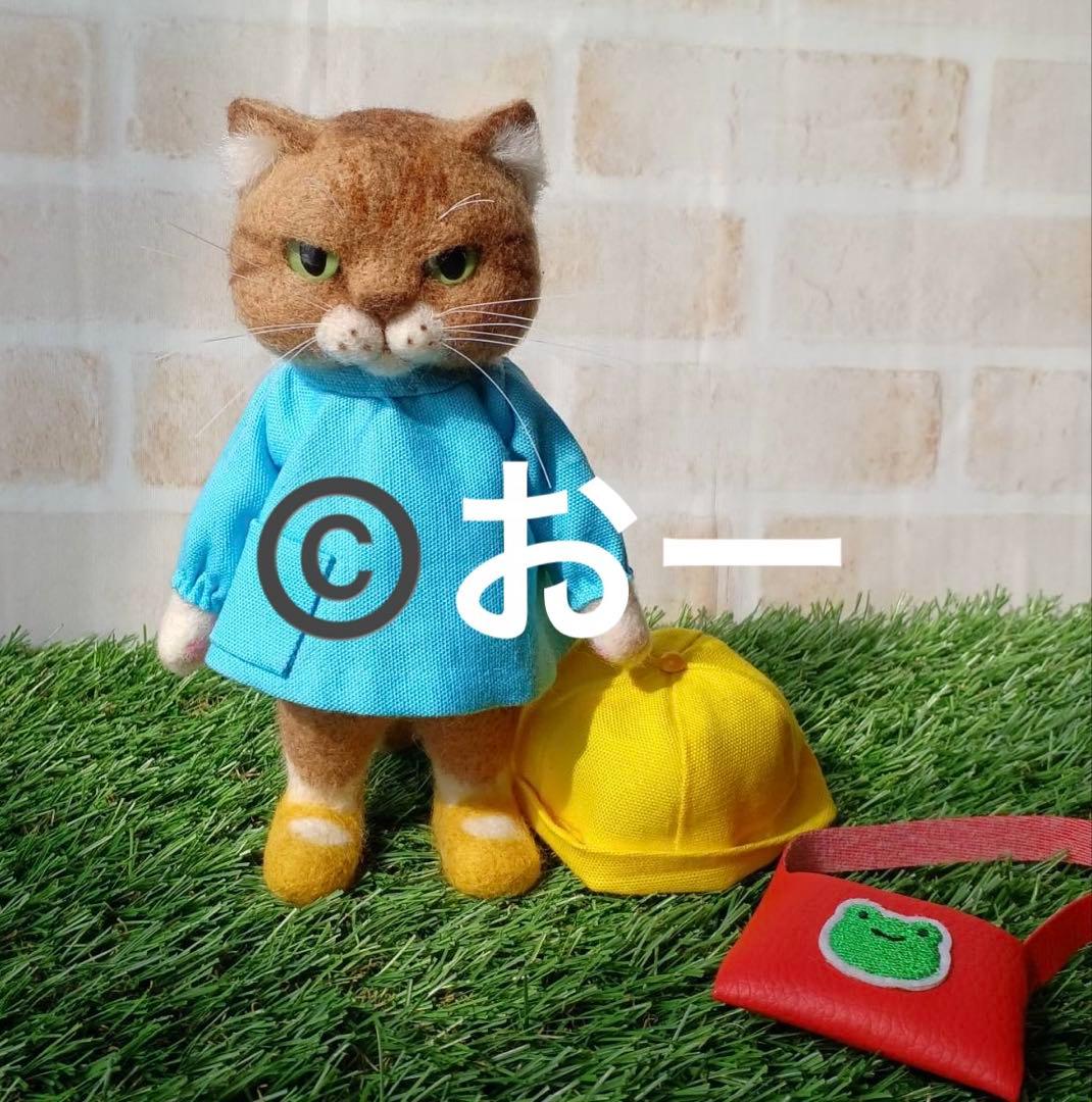 羊毛フェルト⭐︎ 入園　春　桜　猫