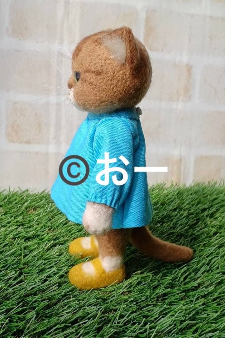 羊毛フェルト⭐︎ 入園　春　桜　猫