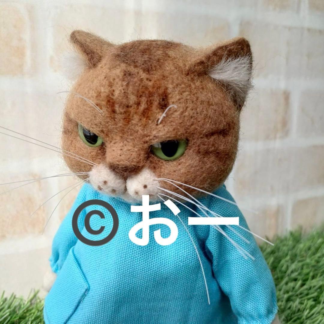 羊毛フェルト⭐︎ 入園　春　桜　猫