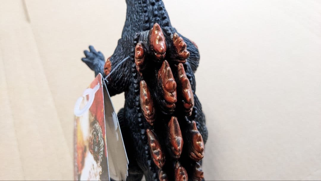 【タグ付き】ムービーモンスターシリーズ バーニングゴジラ バンダイ【ほぼ新品】