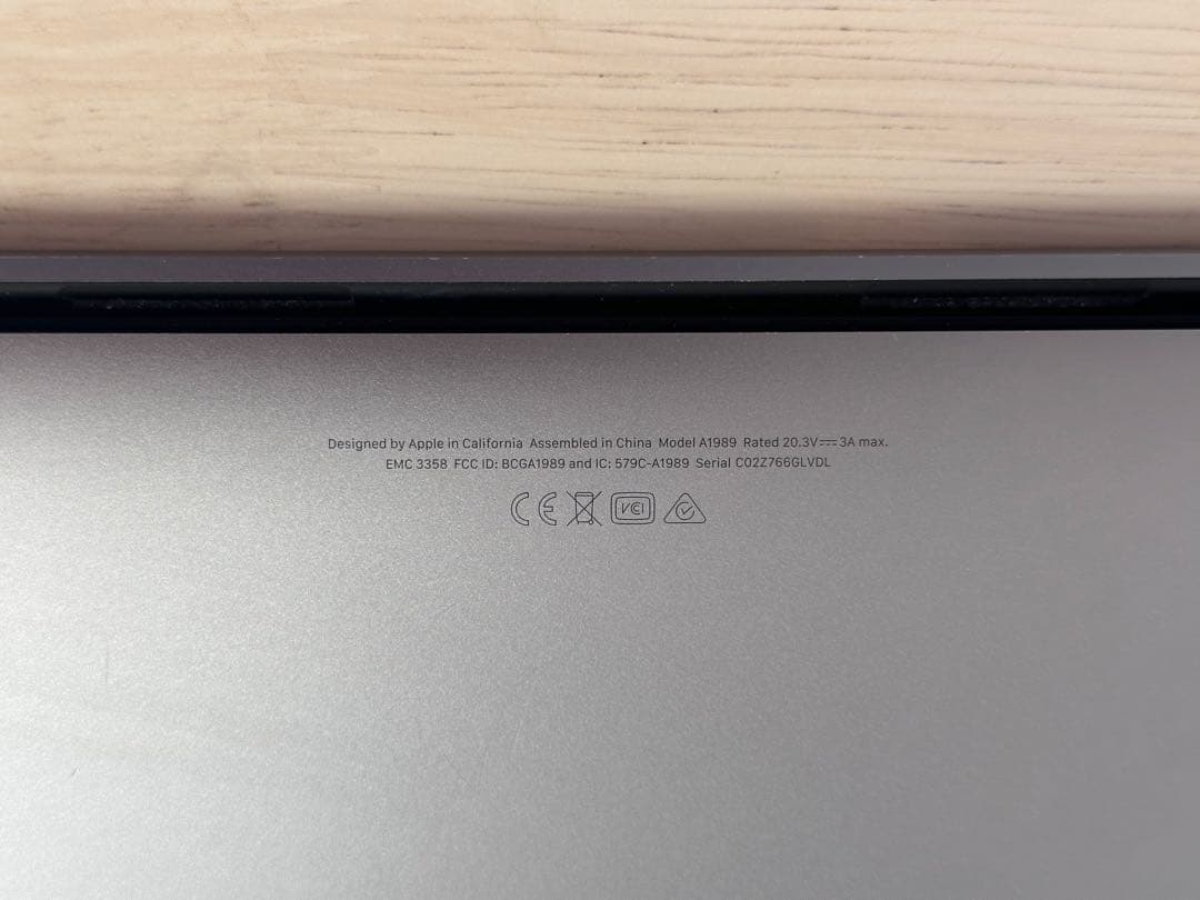 動作良品！MacBook Pro2019 Core i5•16GB •512GB