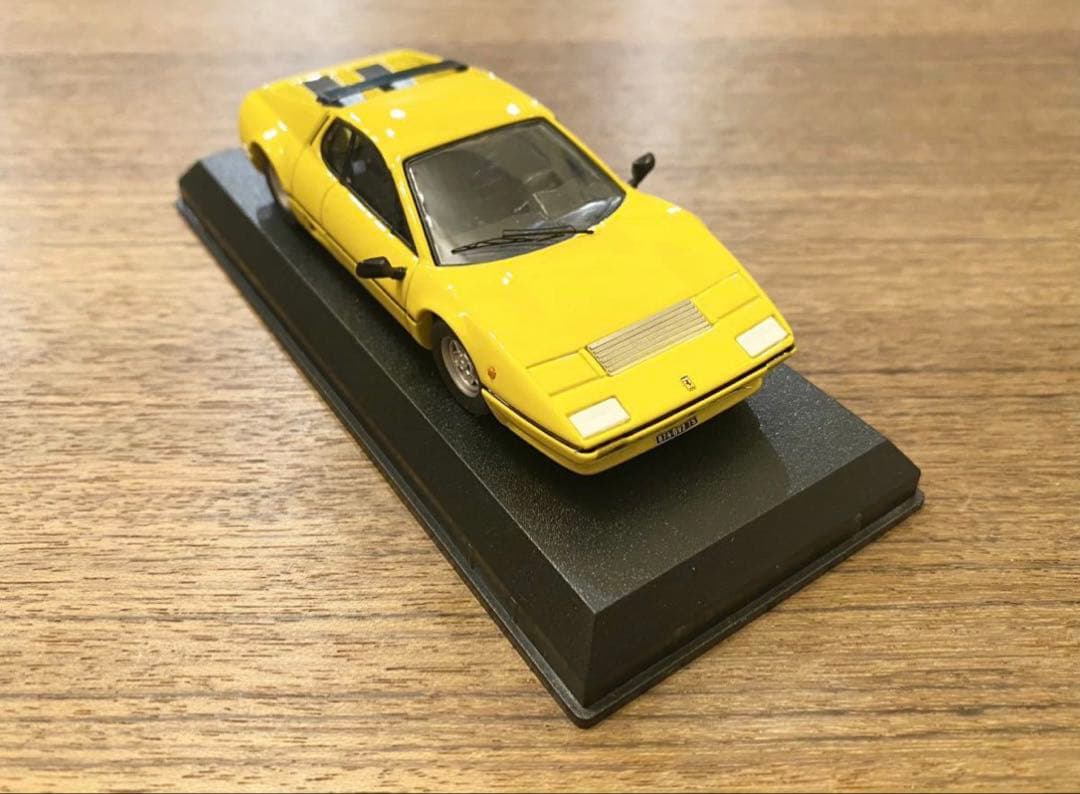 中古品 希少！1/43 ベストモデル フェラーリ 512BBi イエロー