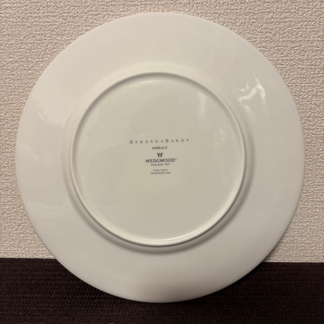 ウェッジウッド　バーバラバリー　エンプレス　ディナープレート　23cm