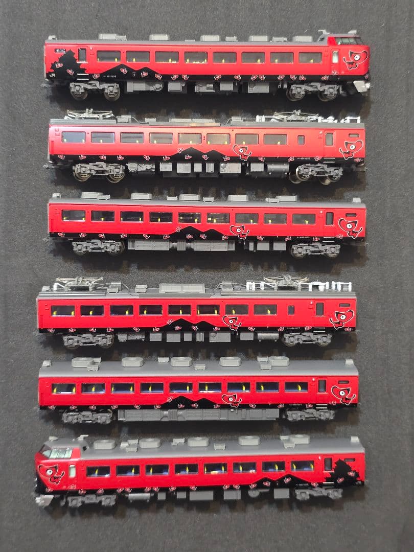 Nゲージ 485系あかべぇ