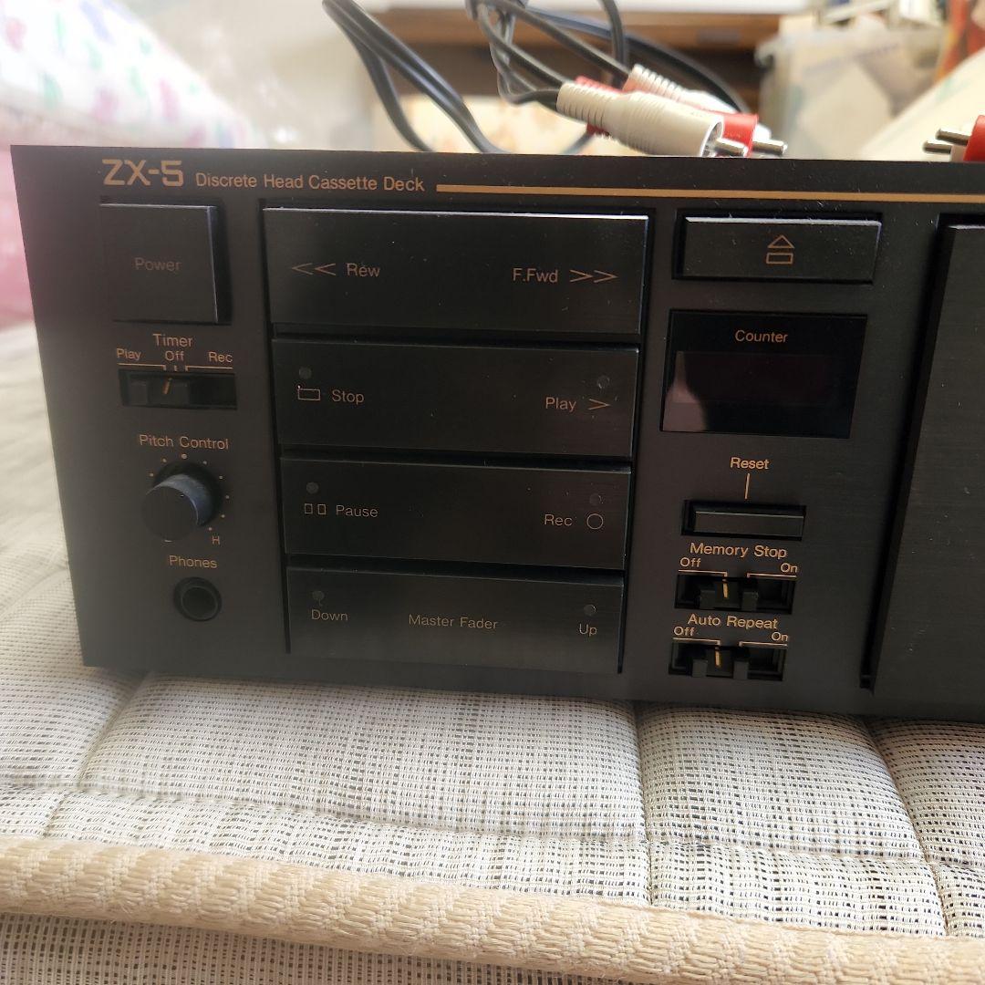 ZX-5 ディスクリートヘッドカセットデッキ