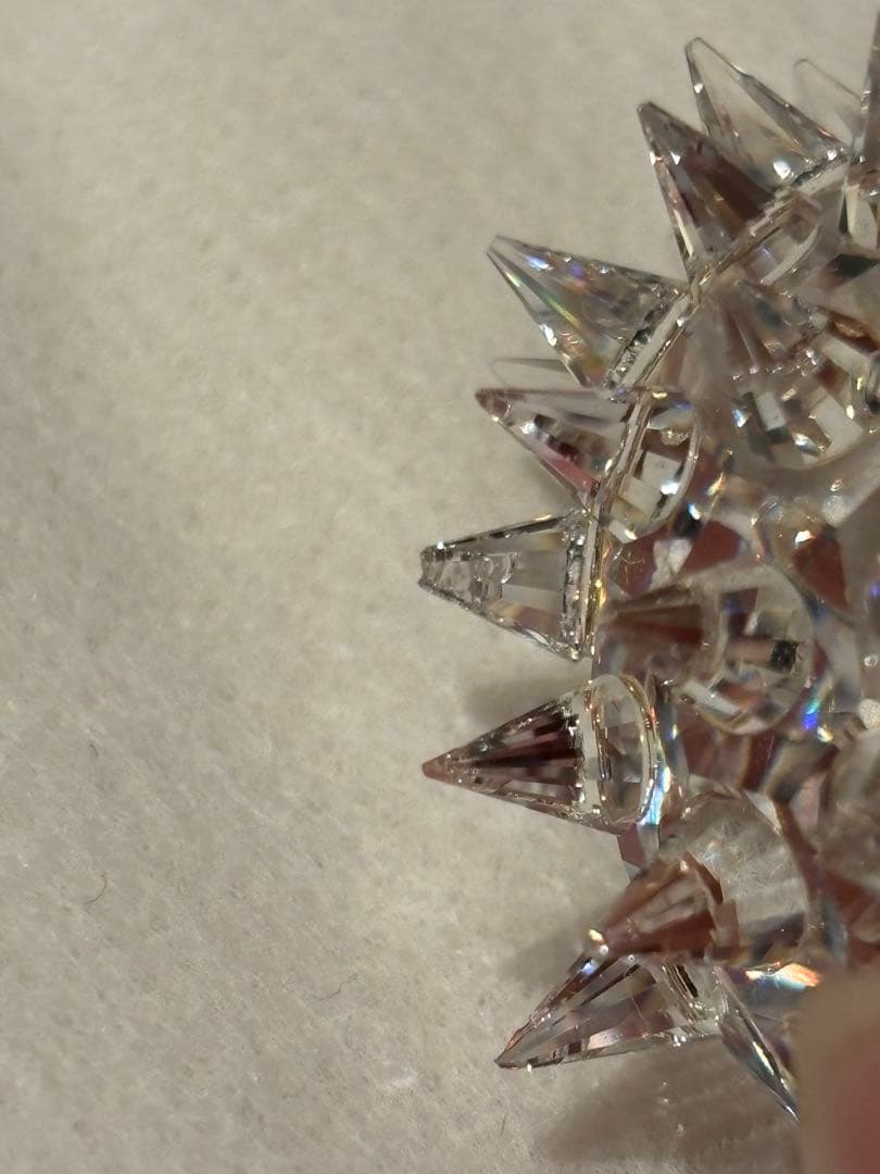 スワロフスキー　ハリネズミ3体セット