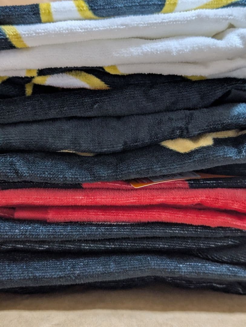 ハイキュー　しまむら　大判　横断幕　バスタオル　スナップボタン付き　４枚　セット