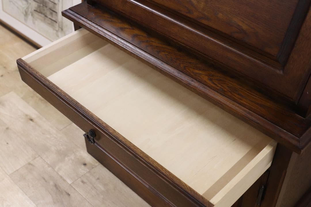 GMGS281○蝦夷民芸家具 / EZO えぞ民藝 ライティングビューロー デス