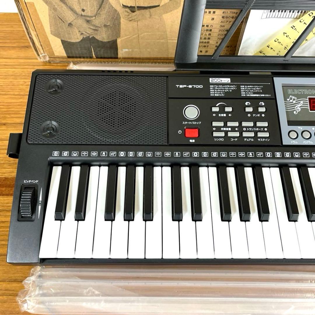 は*ん様 【新品未使用】夢グループ ガイド機能付き 電子ピアノ TSP-670D