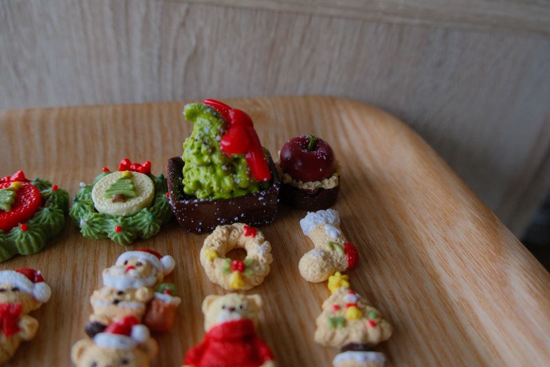 クリスマスケーキ　ミニスクイーズ