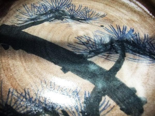 乾山写 手附 菓子鉢 「平安 集雲」京焼 清水焼 共箱