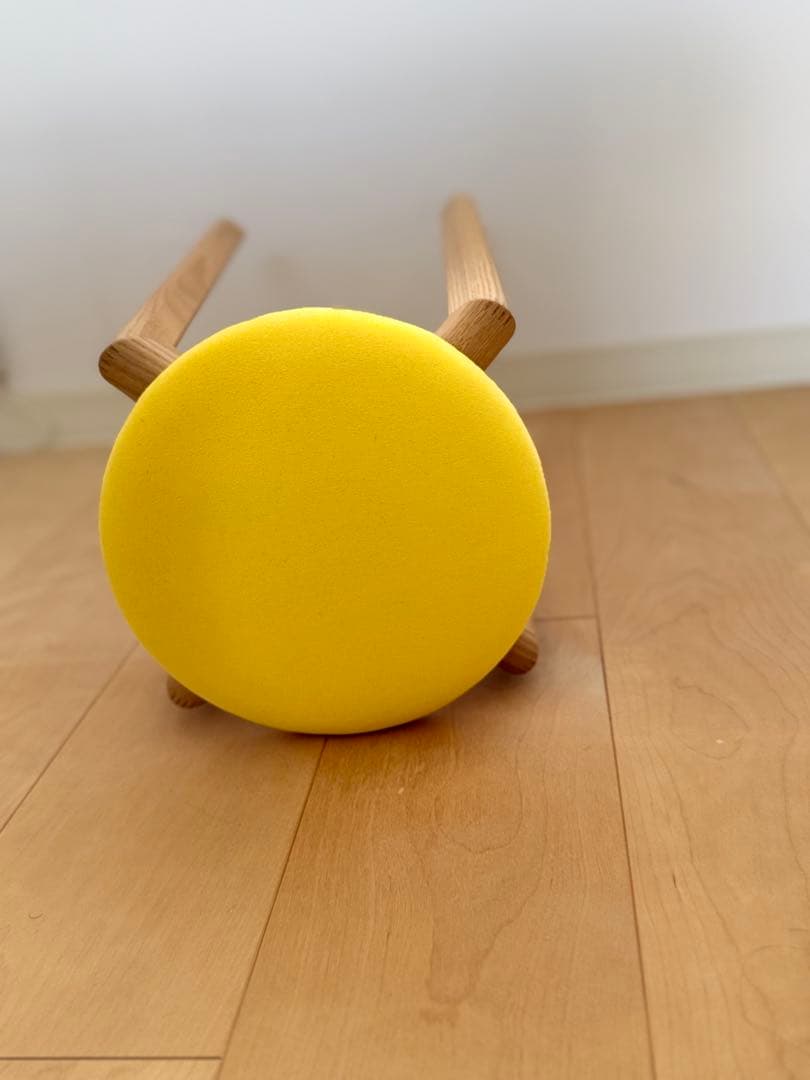 【廃盤色】【匠工芸】マッシュルームスツール(グレーカバー付、座面50cm)