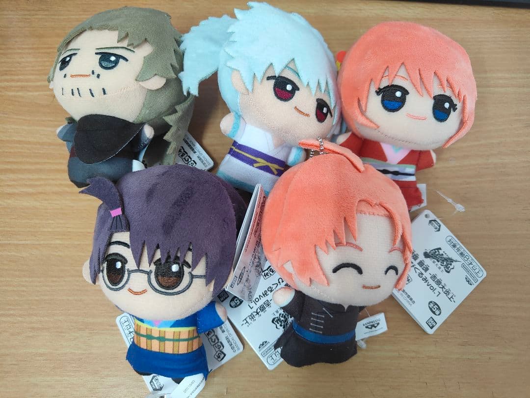 【銀魂】新劇場版　ちびぐるみ 5点セット