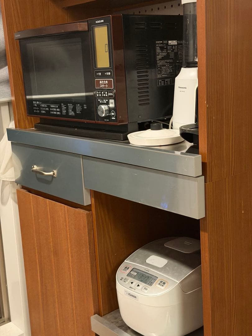 unico STRADA キッチンボード(S) スライド棚仕様 食器棚