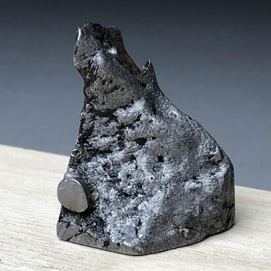 ムオニオナルスタ隕石　鉄隕石 メテオライト　外皮付き　ペンダントトップ