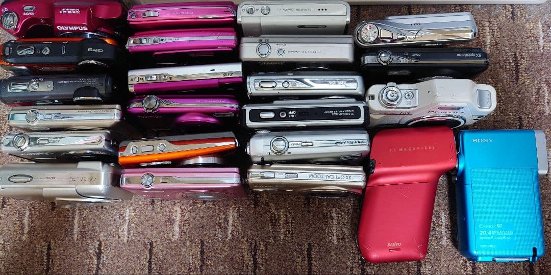 デジカメまとめ売り　ジャンク品