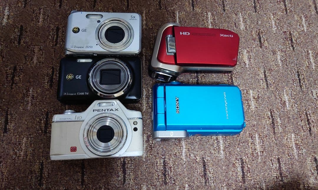 デジカメまとめ売り　ジャンク品