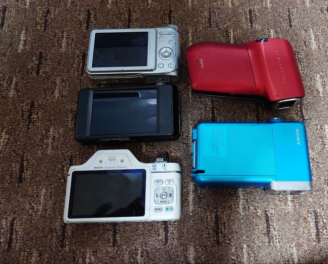 デジカメまとめ売り　ジャンク品