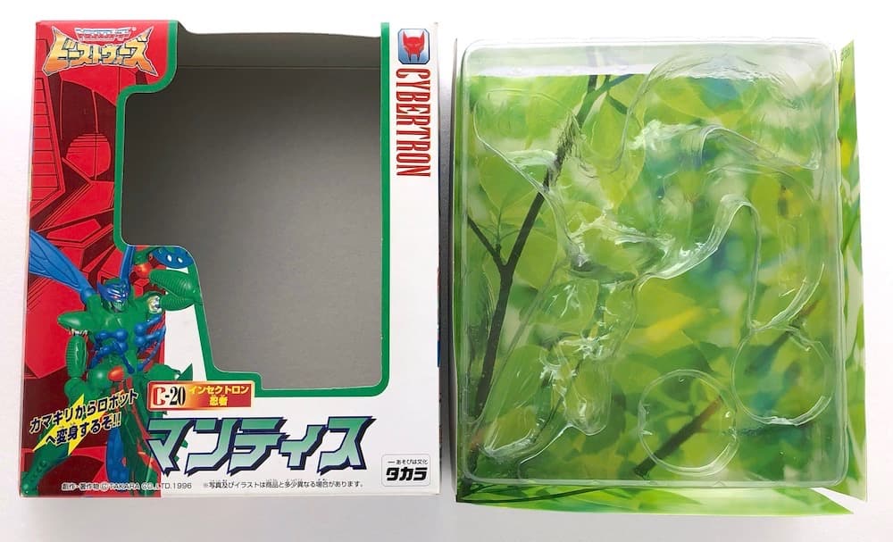 中古完品★忍者マンティス★ビーストウォーズ トランスフォーマー当時もの カマキリ