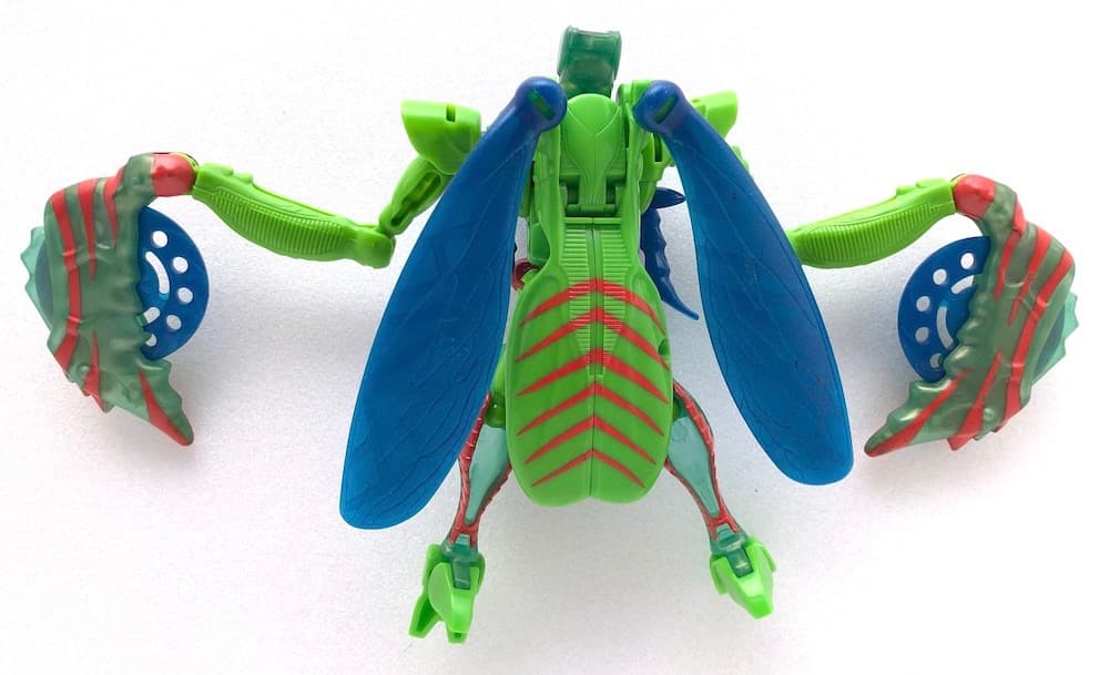 中古完品★忍者マンティス★ビーストウォーズ トランスフォーマー当時もの カマキリ