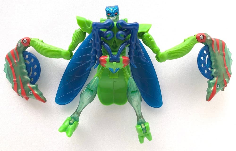 中古完品★忍者マンティス★ビーストウォーズ トランスフォーマー当時もの カマキリ