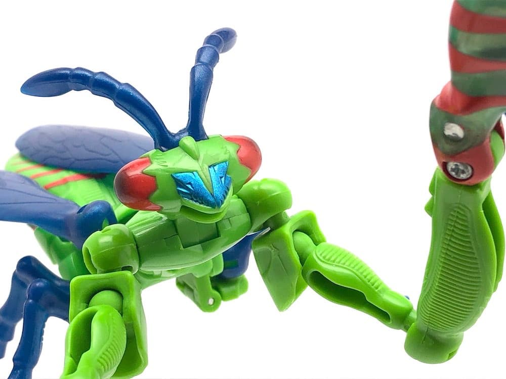 中古完品★忍者マンティス★ビーストウォーズ トランスフォーマー当時もの カマキリ