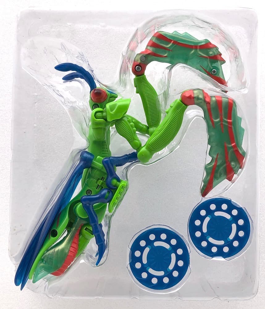 中古完品★忍者マンティス★ビーストウォーズ トランスフォーマー当時もの カマキリ