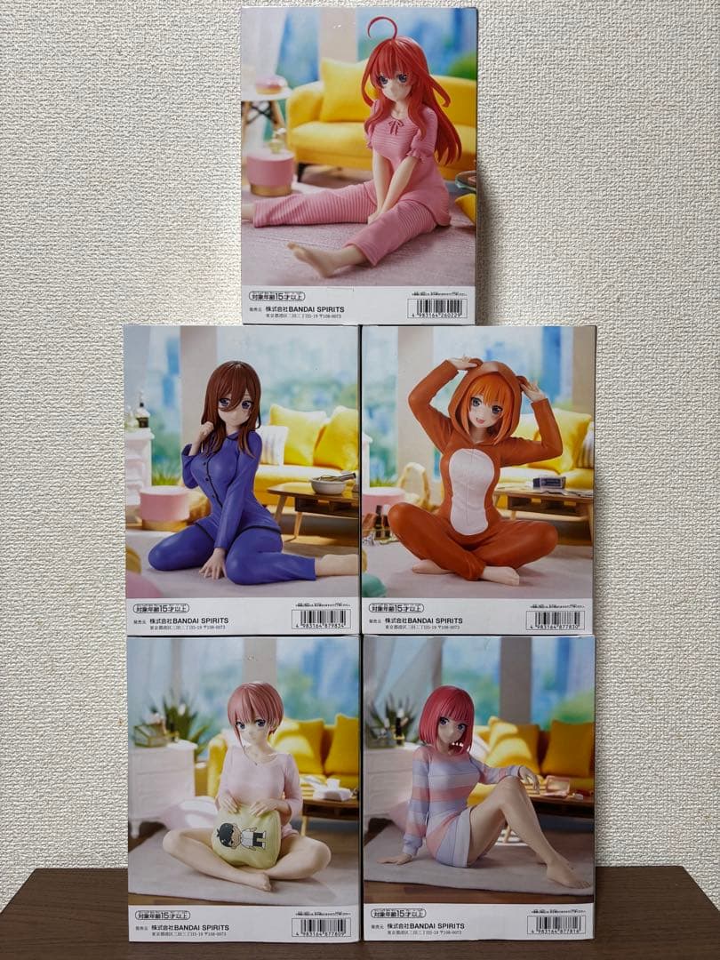 【値下げしました!】Relax Time フィギュア 5体セット