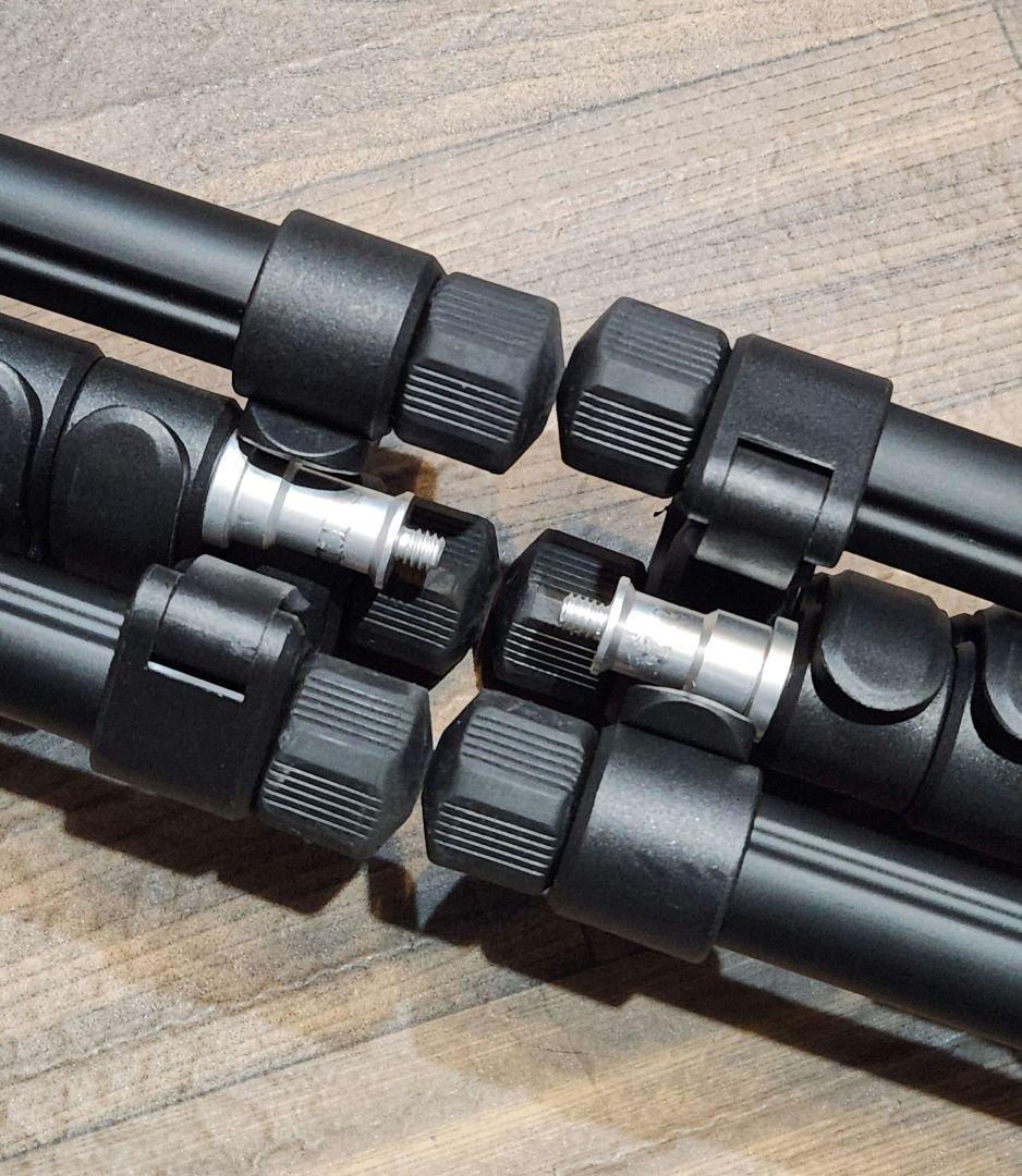 Ulanzi TT43 撮影用ライトスタンド SLIKケース付き２セット