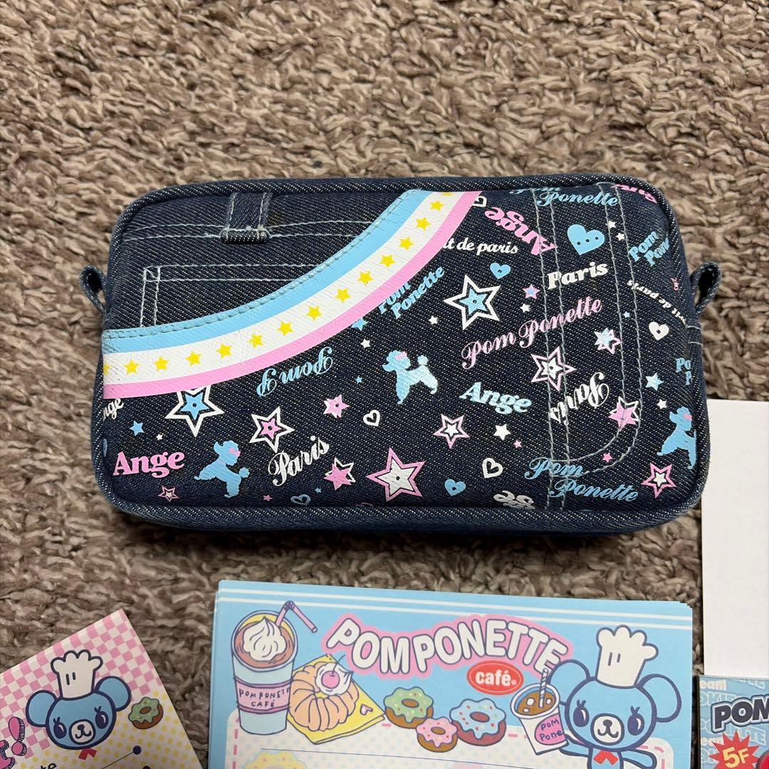 Mezzo Piano エンジェルブルー ポンポネット 文房具セット(平成文具)